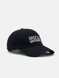 PAZZION, Lim Kopi Embroidered Cap, Black