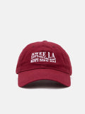 PAZZION, Lim Kopi Embroidered Cap, Red