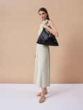 PAZZION, Lucia Slouchy Shoulder Bag, Black