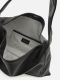 PAZZION, Lucia Slouchy Shoulder Bag, Black