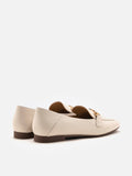 PAZZION, Lulu's lambskin loafers, Beige