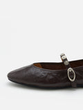 PAZZION, Lumi Coin-Studded Mary Janes, Brown