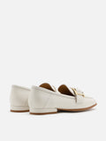 PAZZION, Marcel Classic Buckle Loafers, Beige