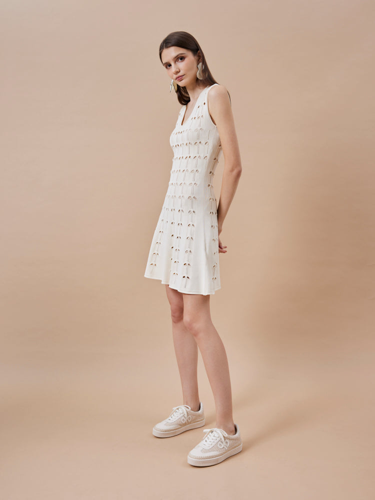 PAZZION, Maris Woven Jute Sneakers, Beige