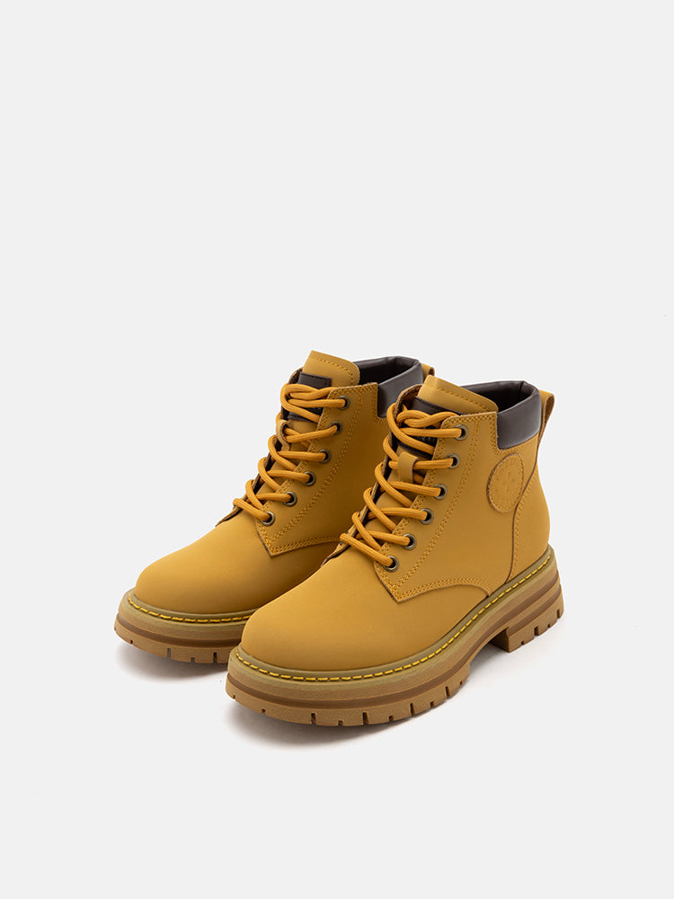 Meredith Ankle Lace up Boots PAZZION