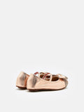 PAZZION, Mini Ayelet Diamante Mary Jane Ballerinas, Champagne