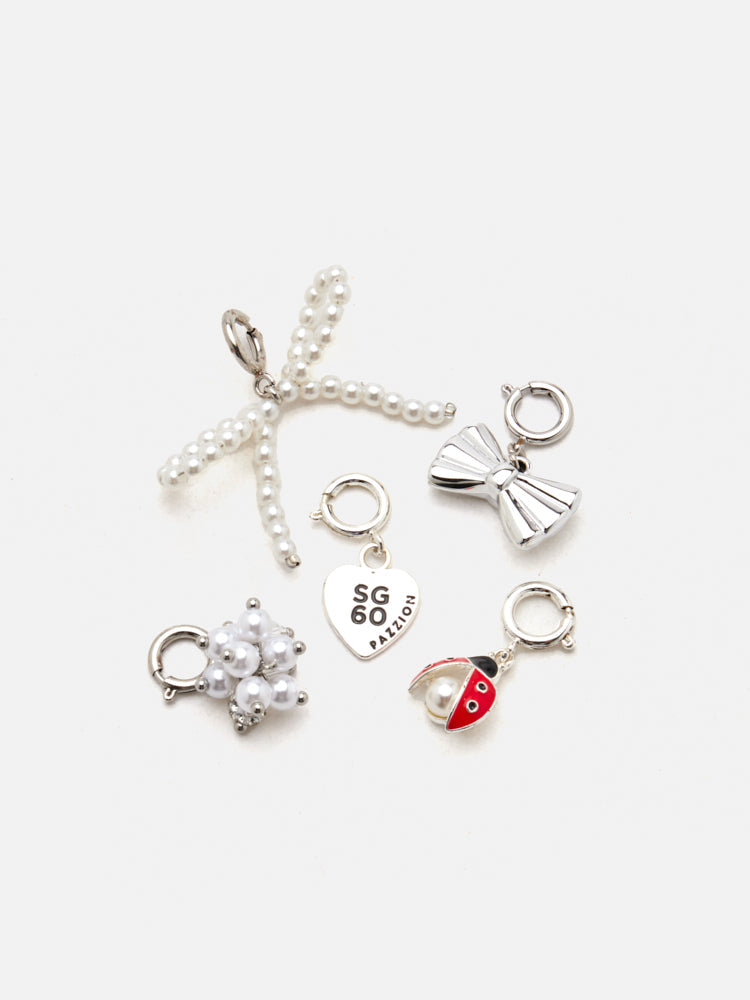 PAZZION, Mini Cheryl Charm Mary Janes, Red