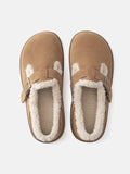 PAZZION, Monique Fur-Trim Buckled Loafers, Camel
