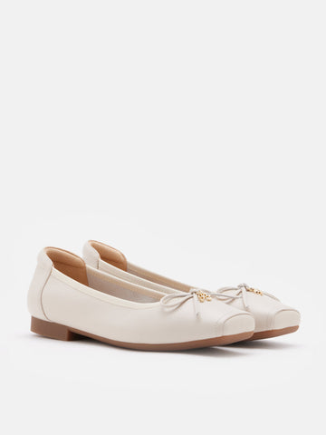 Moxie Square-Toe Ballet Flats