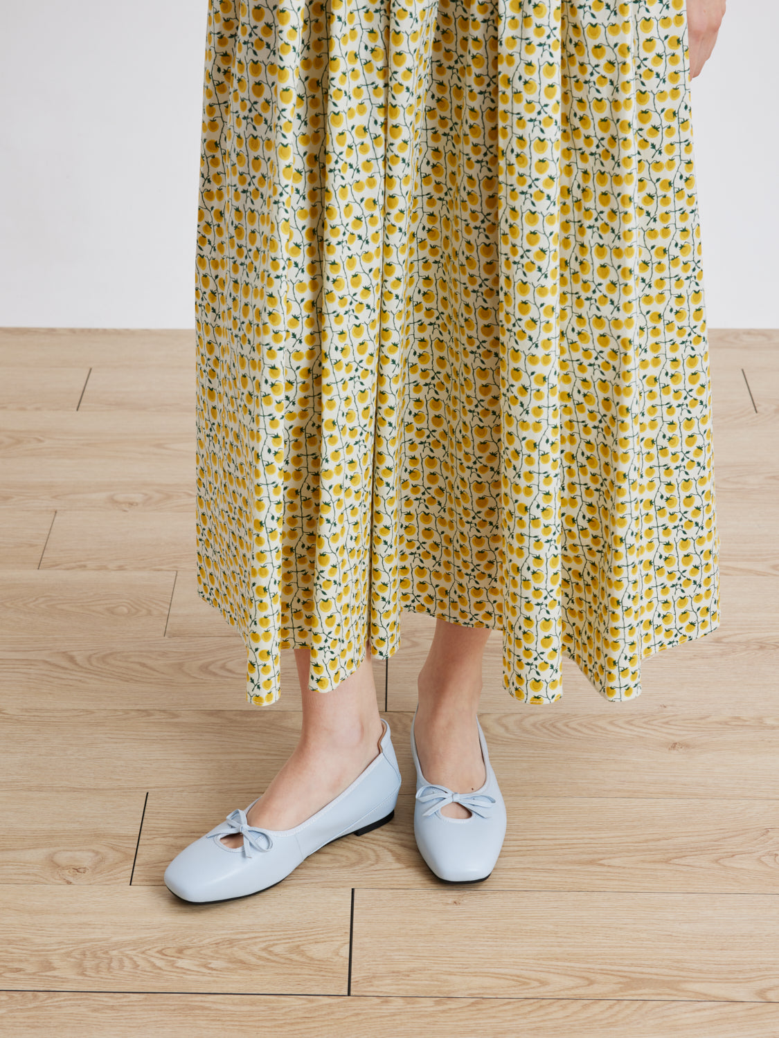 PAZZION, Nina Bow Ballerinas, Lightblue