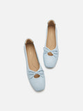 PAZZION, Nina Bow Ballerinas, Lightblue