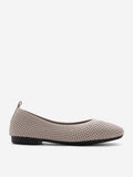 PAZZION, Oceane Flyknit Covered Flats, Almond