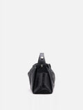 PAZZION, Octavia Ruched Bag, Black
