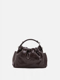 PAZZION, Octavia Ruched Bag, Wine
