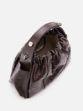 PAZZION, Octavia Ruched Bag, Wine