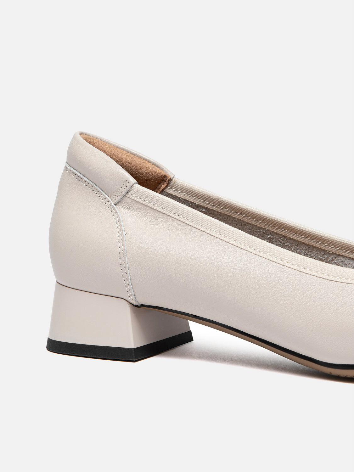 PAZZION, Patricia Buckle Heels - Beige, Beige