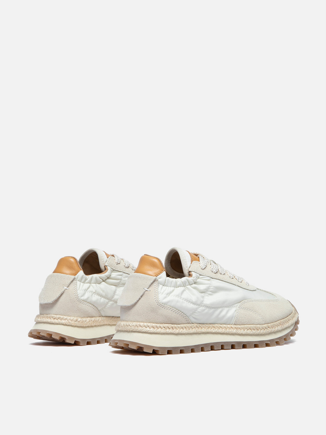 PAZZION, Paulina Suede Sneakers, Beige