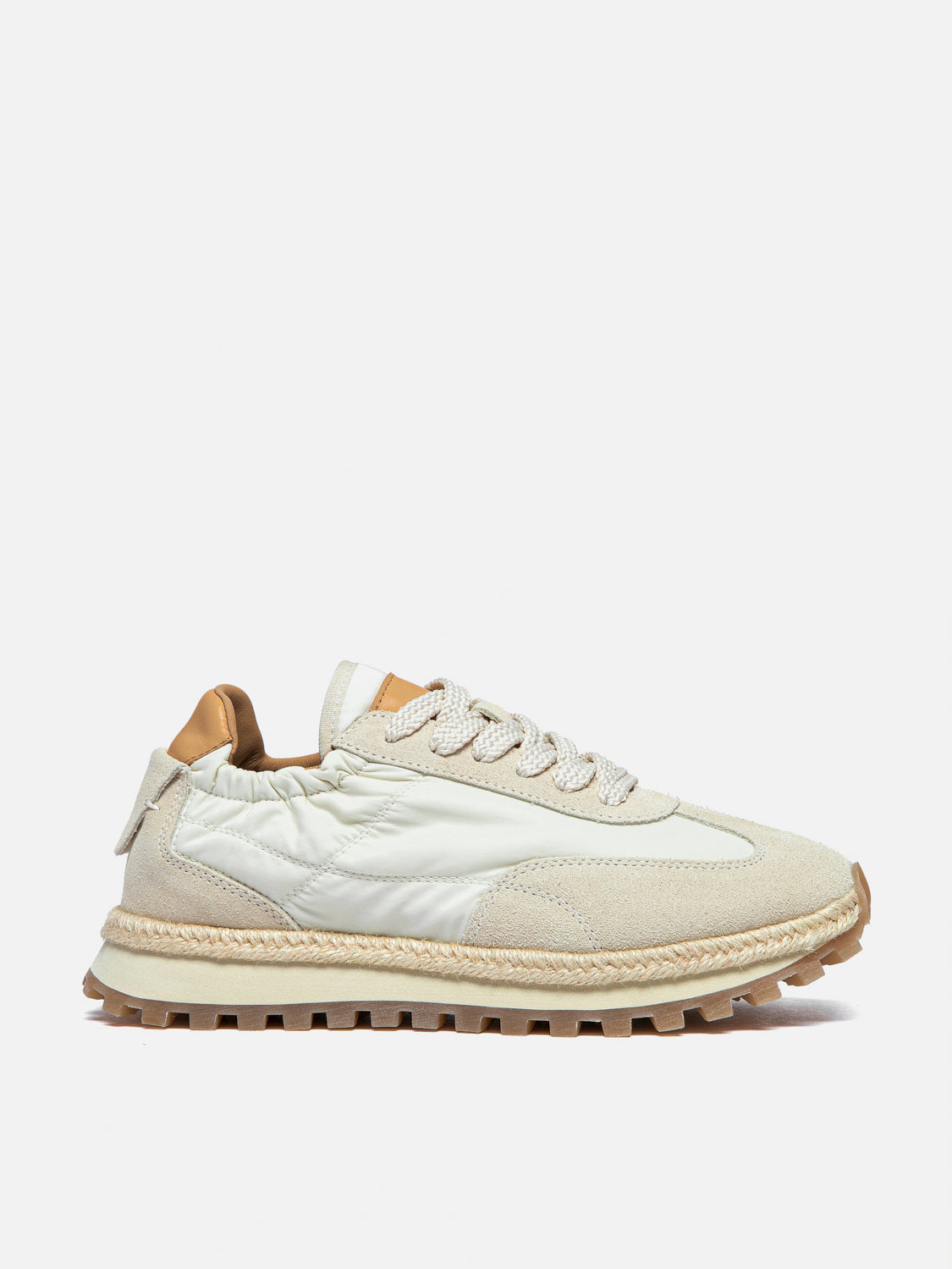 PAZZION, Paulina Suede Sneakers, Beige