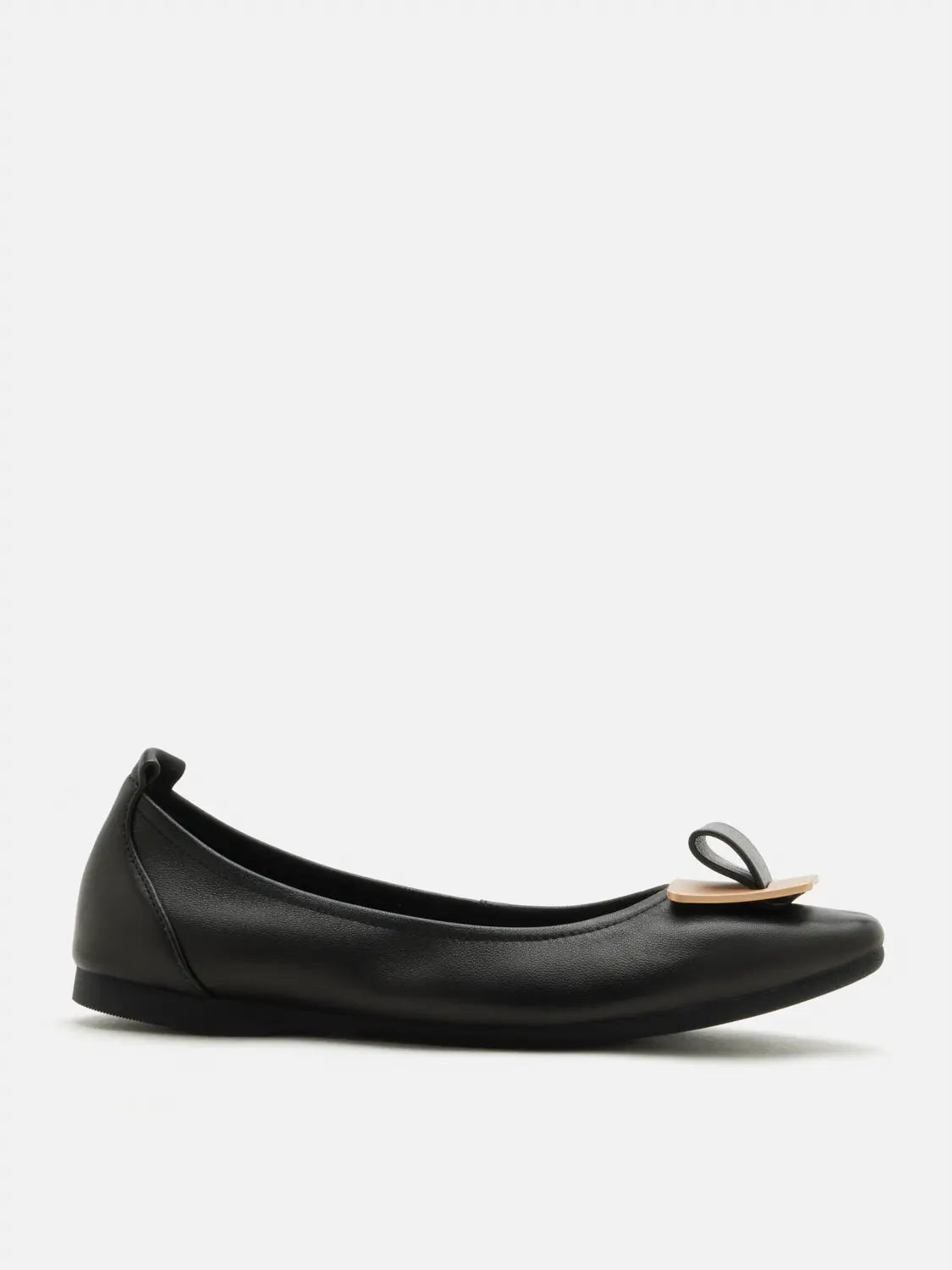 PAZZION, Rahma Ornament Flats, Black