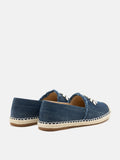 PAZZION, Regina Crystal Embellished Denim Espadrilles, Blue