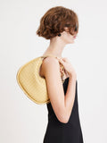 PAZZION, Renata Woven Bag, Yellow