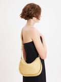 PAZZION, Renata Woven Bag, Yellow