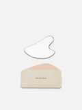 PAZZION, Rochelle HeartGlow Gua Sha Beauty Tool, Silver