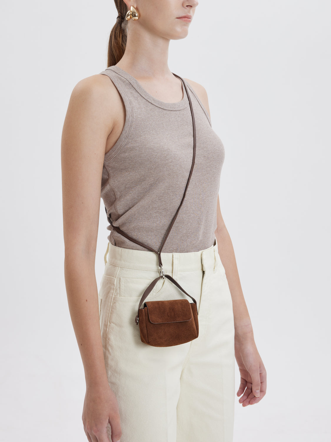 PAZZION, Santina Convertible Tote, Darkbrown