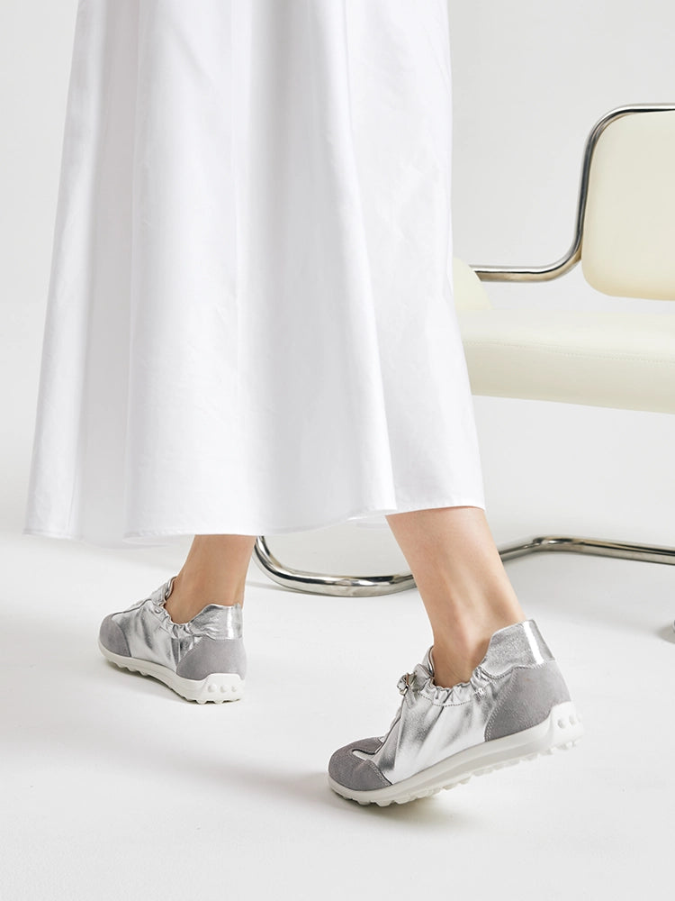 PAZZION, Sasha Sneakers - Silver