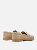PAZZION, Searra Accented Flyknit Loafers, Almond