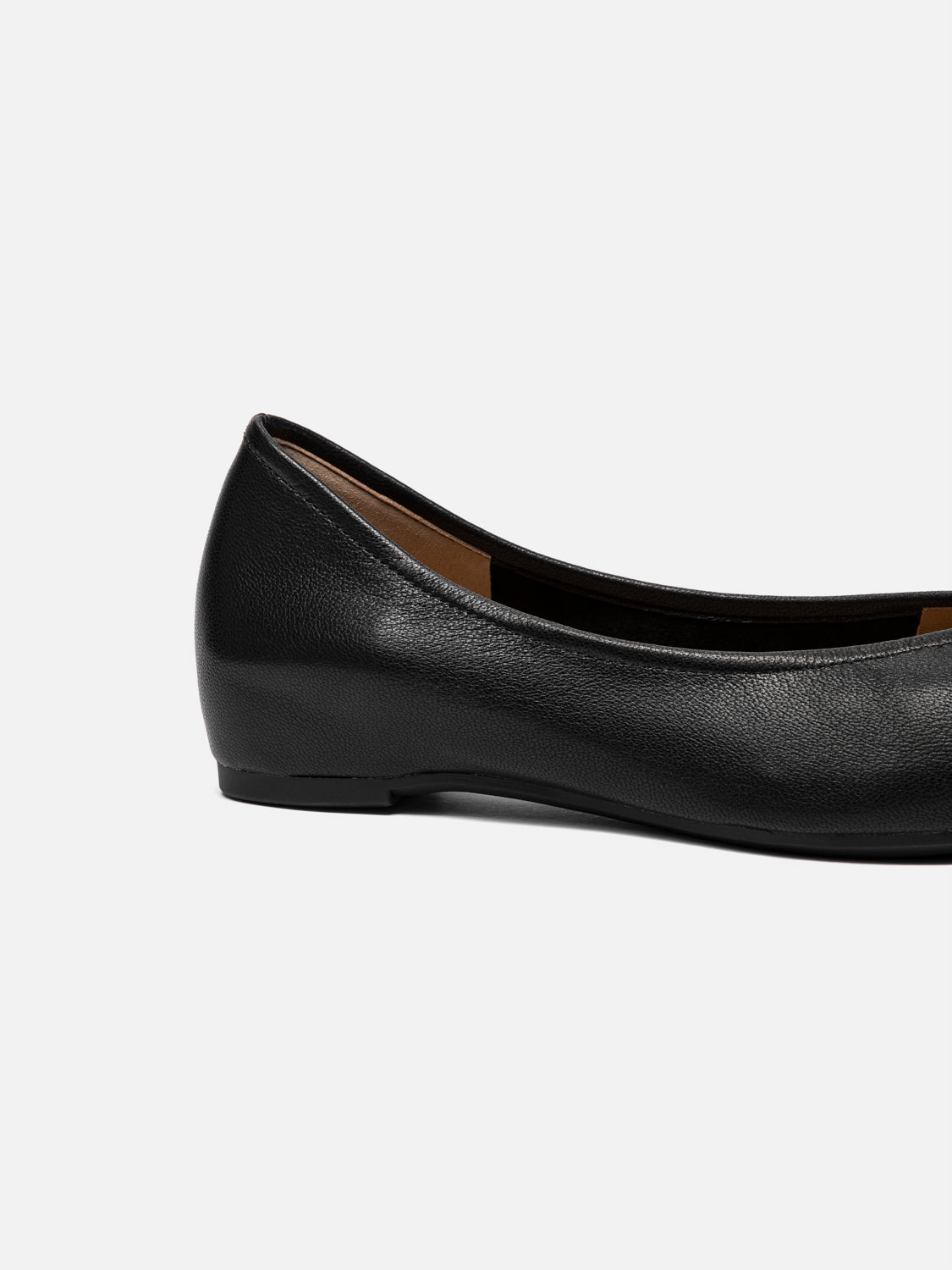 PAZZION, Silmare Crystal Embellished Leather Flats, Black