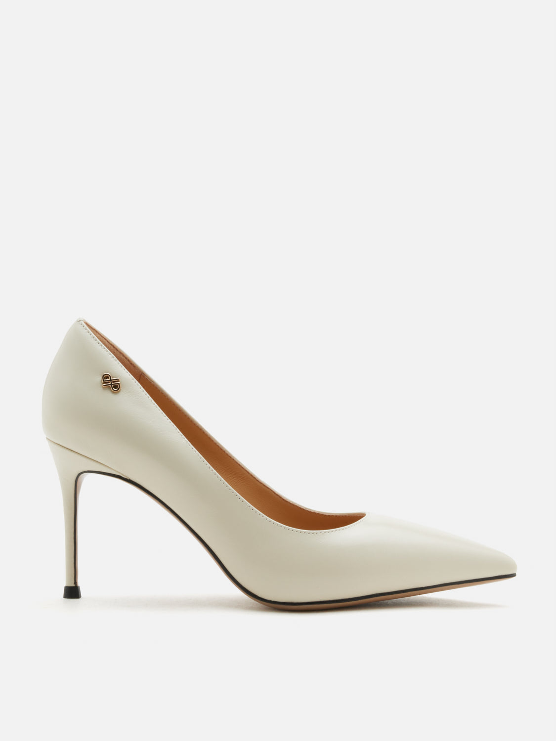 PAZZION, Stefano Patent Stiletto Heels, Beige