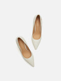 PAZZION, Stefano Patent Stiletto Heels, Beige