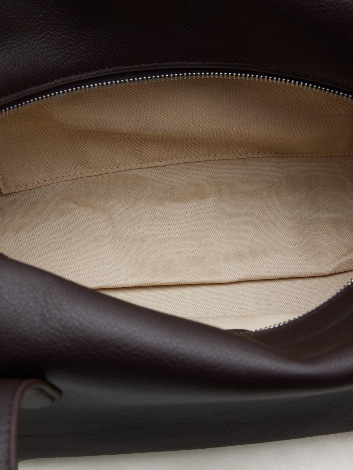PAZZION, Taryn Leather Shoulder Bag - Dark Brown, Brown