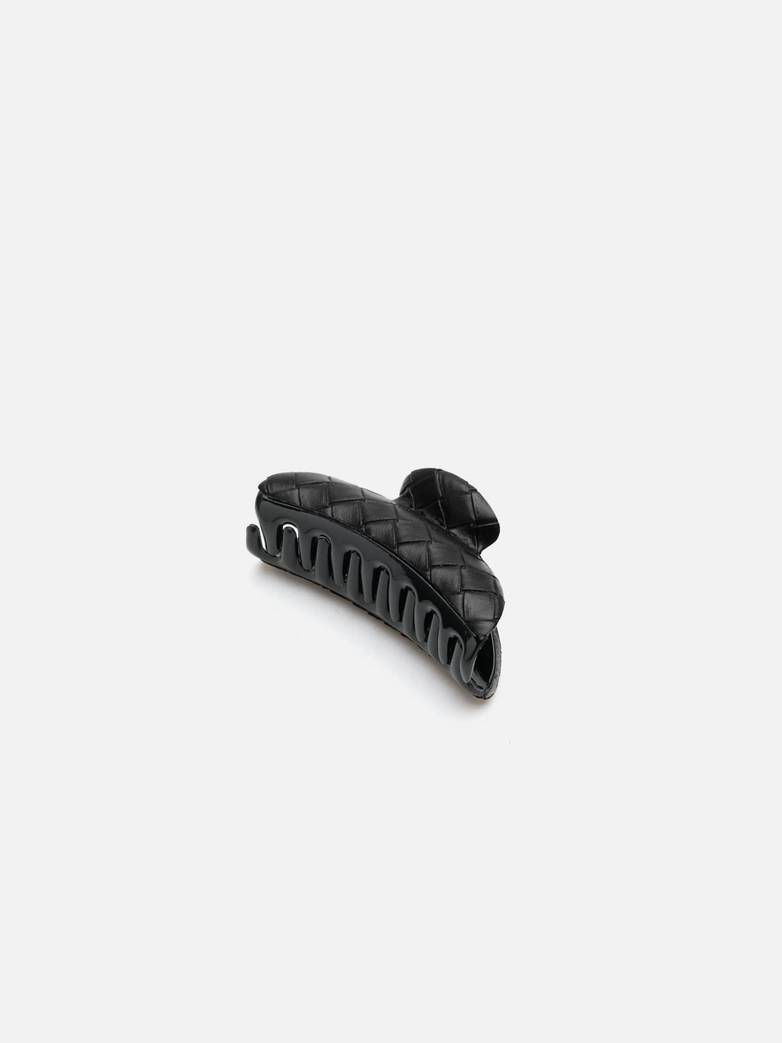 PAZZION, Tiana Woven Claw Clip, Black