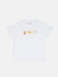 PAZZION, Toast Set Everyday Tee, White