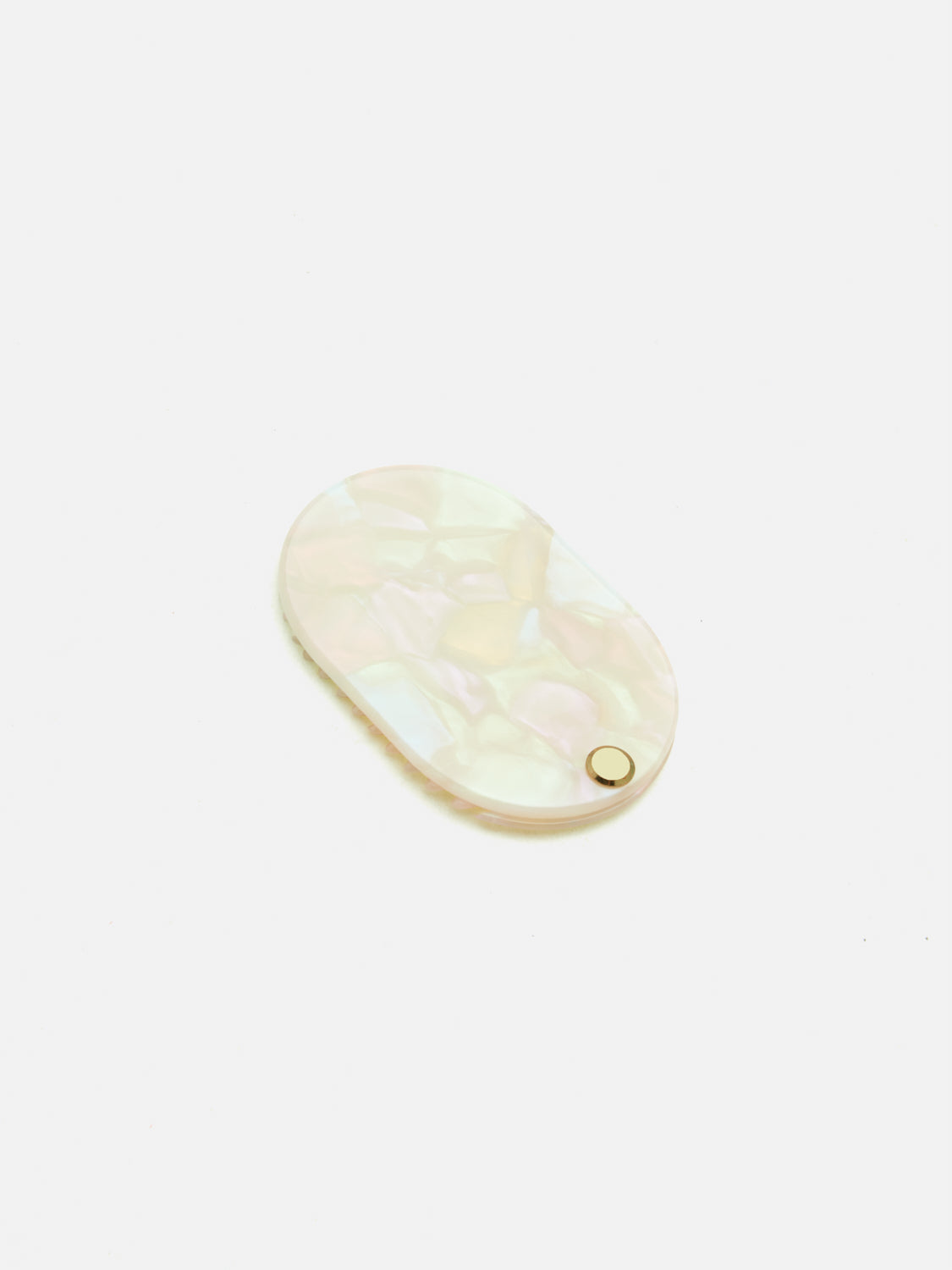 PAZZION, Ulrike Foldable Comb with Mirror - Beige, Beige