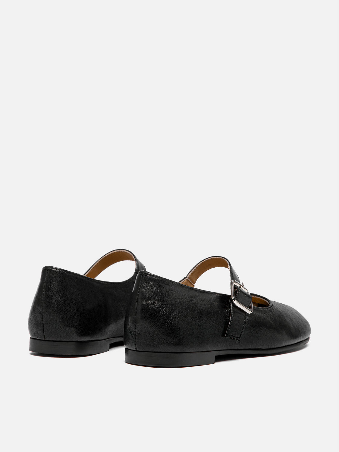PAZZION, Una Leather Tabi Mary Janes - Black, Black
