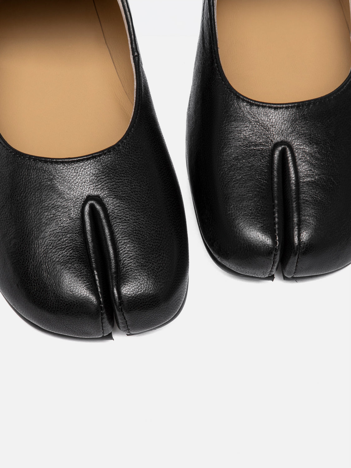 PAZZION, Una Leather Tabi Mary Janes - Black, Black
