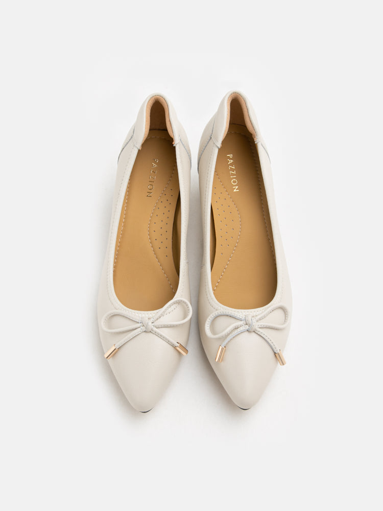 Low block heel pointed shoes 2025