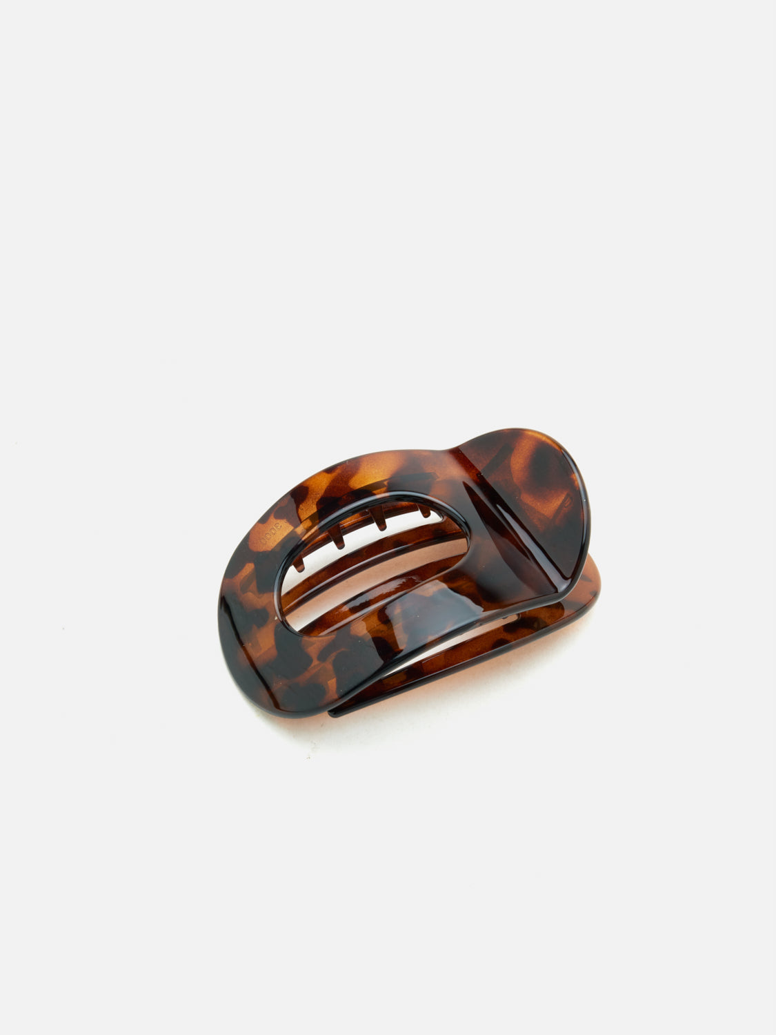PAZZION, Unity Tortoise Shell Hair Clip, Brown