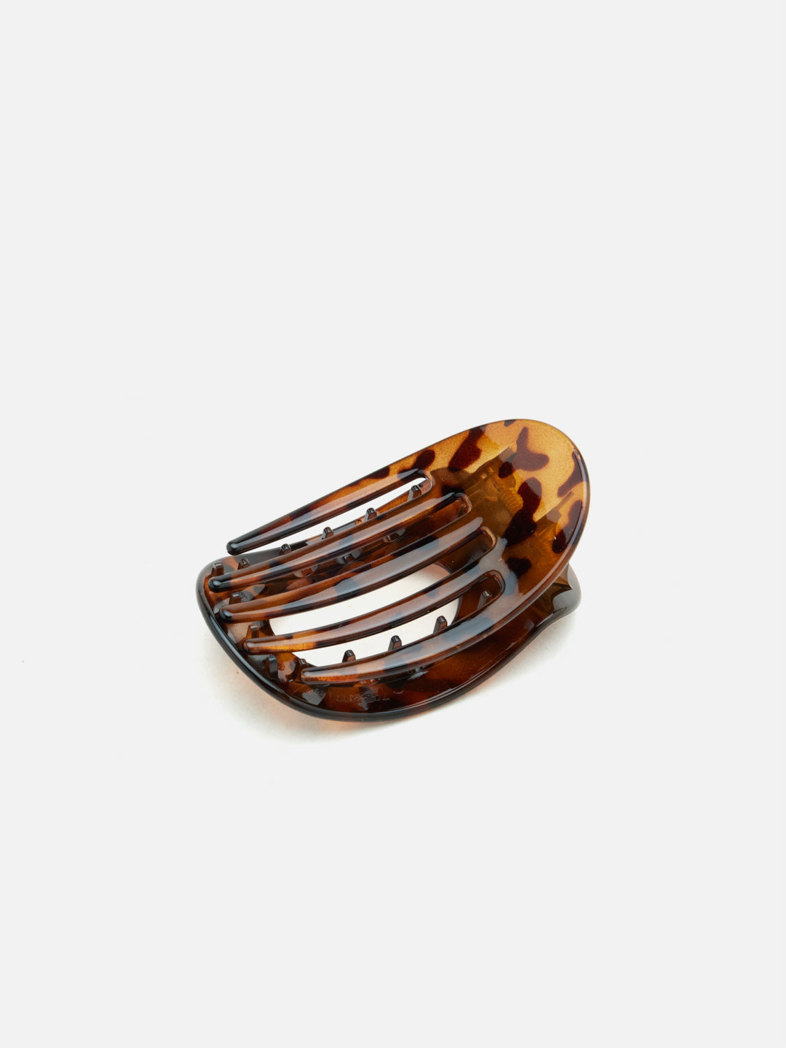 PAZZION, Unity Tortoise Shell Hair Clip, Brown