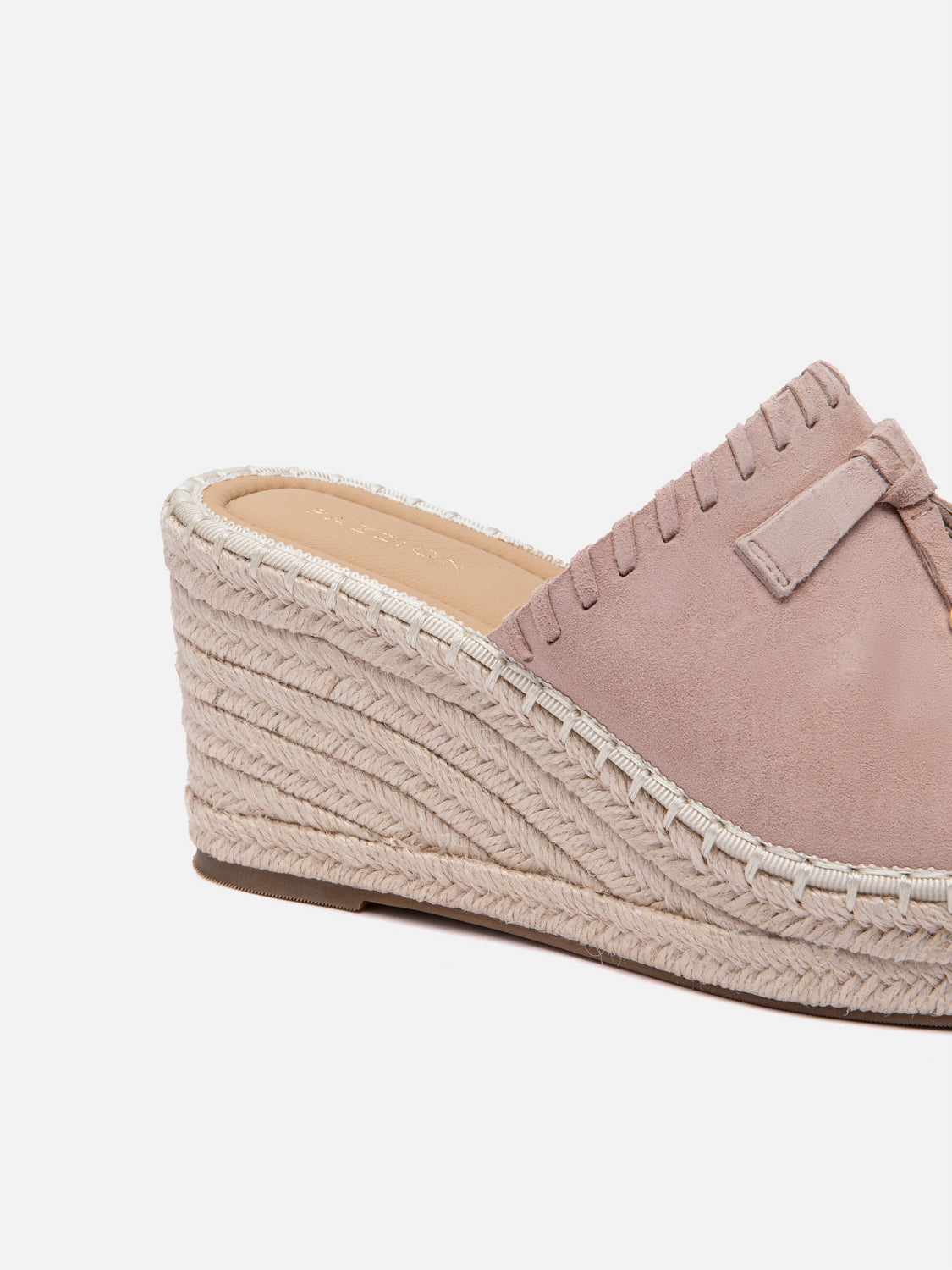 PAZZION, Urelisse Suede Wedges, Pink