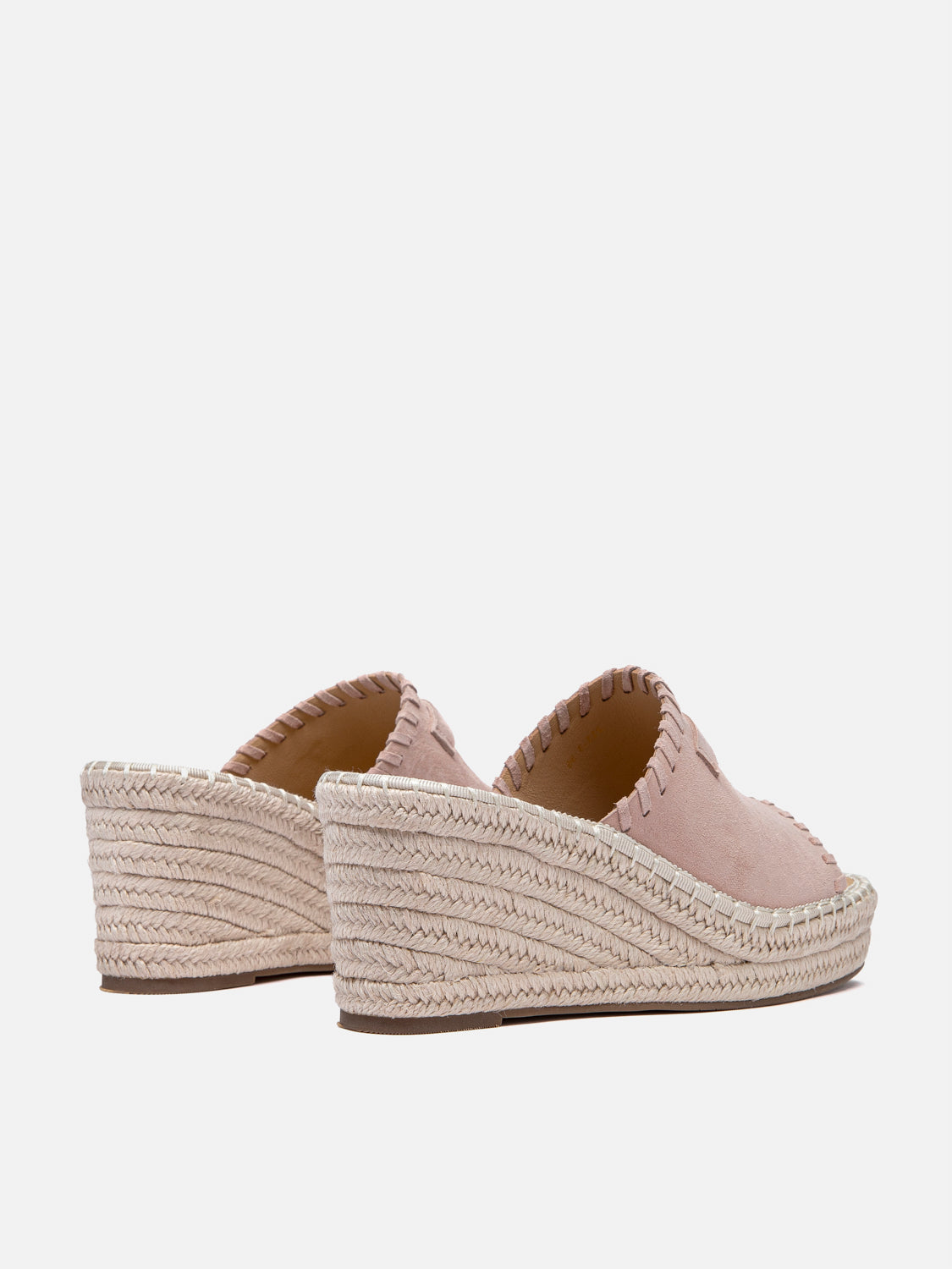 PAZZION, Urelisse Suede Wedges, Pink