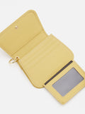 PAZZION, Valeria Compact Wallet, Yellow