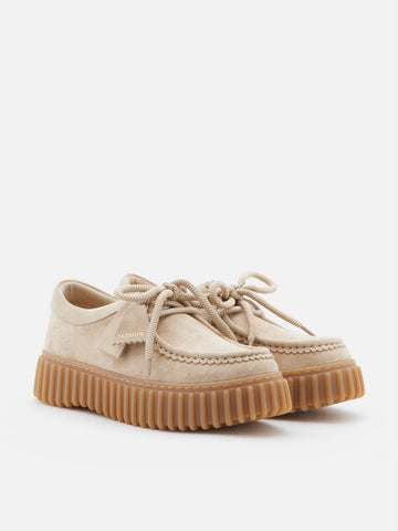 Venetta Suede Platform Loafers