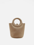 PAZZION, Vespera Bucket Bag, Khaki
