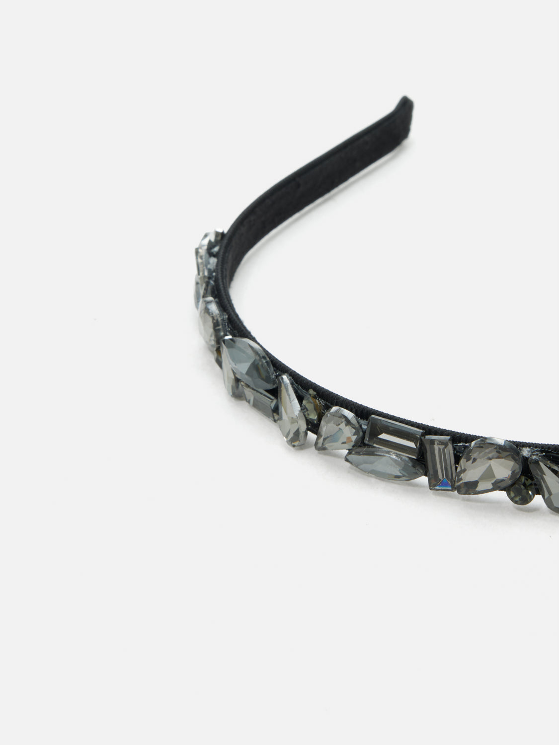 PAZZION, Violette Diamante Hair Band, Black
