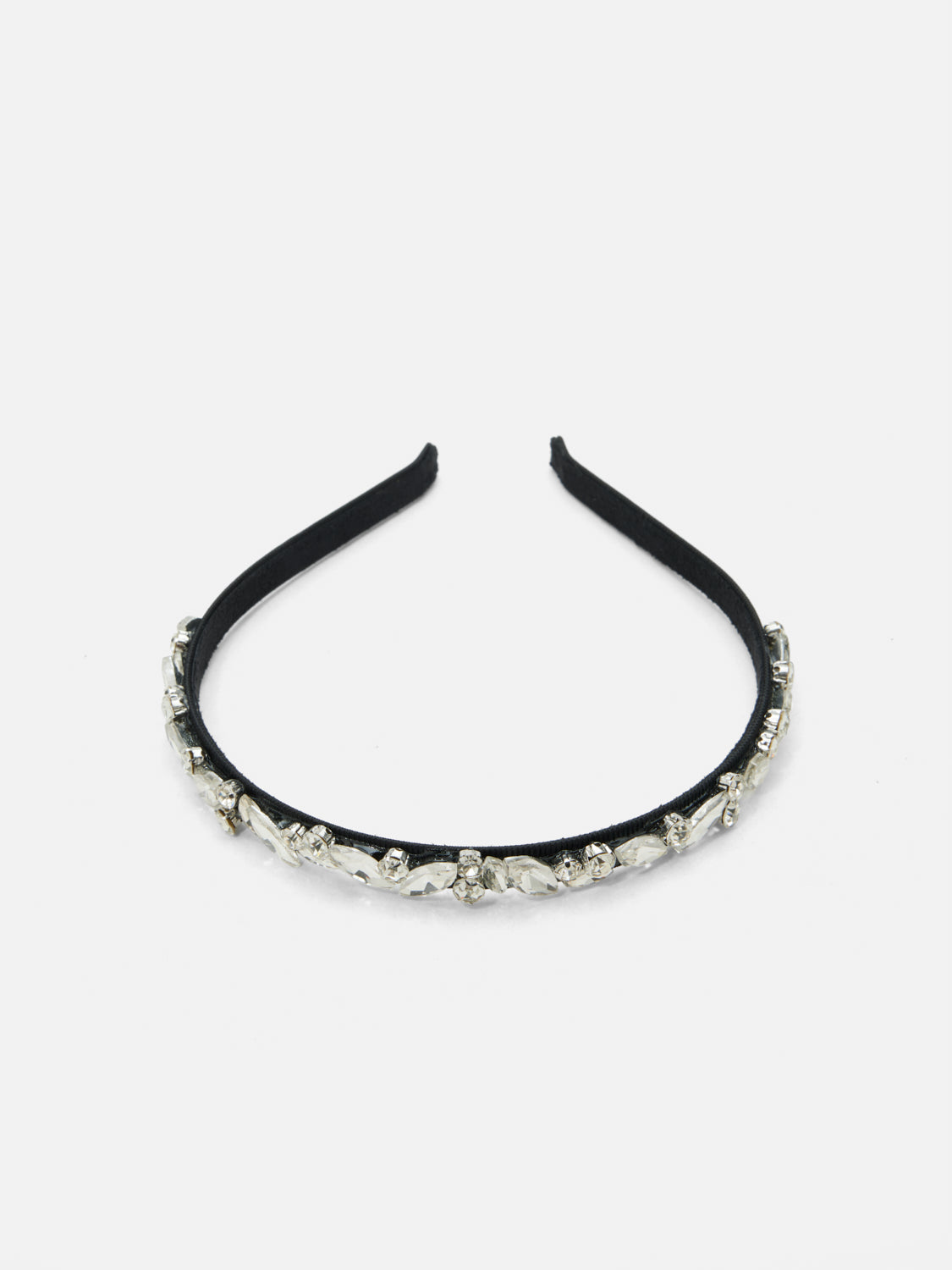 PAZZION, Violette Diamante Hair Band, White