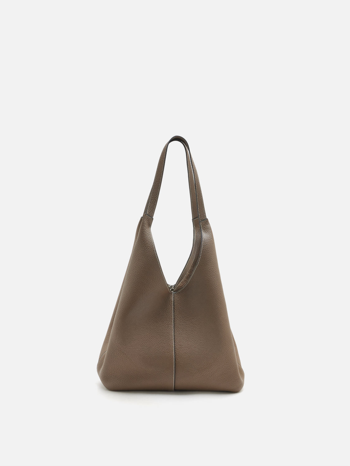 PAZZION, Vittoria Leather Bag - Khaki, Khaki